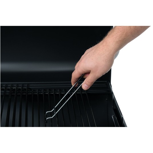 GRILL WĘGLOWY Z POKRYWĄ, RUSZT 47X34CM -zdjęcie numer 2