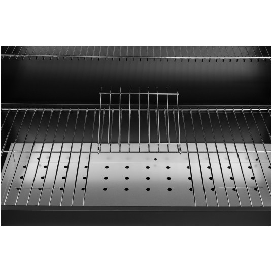 GRILL WĘGLOWY Z POKRYWĄ, RUSZT 71X34,5CM -zdjęcie numer 5