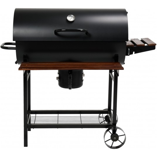 GRILL WĘGLOWY Z POKRYWĄ, RUSZT 71X34,5CM -zdjęcie numer 1