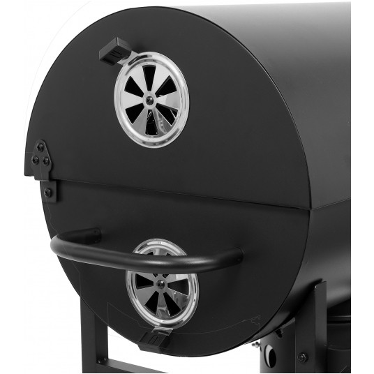 GRILL WĘGLOWY Z POKRYWĄ, RUSZT 71X34,5CM -zdjęcie numer 12