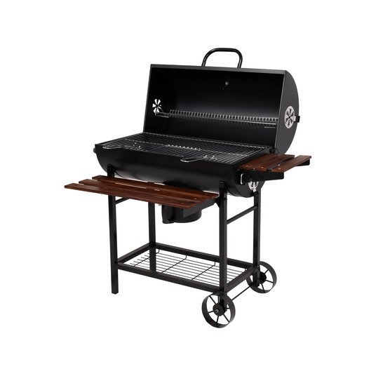 GRILL WĘGLOWY Z POKRYWĄ, RUSZT 71X34,5CM -zdjęcie numer 3