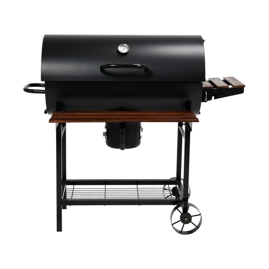 GRILL WĘGLOWY Z POKRYWĄ, RUSZT 71X34,5CM -zdjęcie numer 1