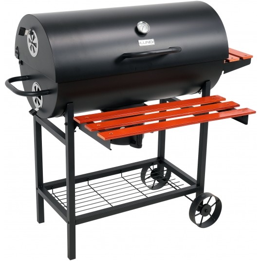 GRILL WĘGLOWY Z POKRYWĄ, RUSZT 71X34,5CM -zdjęcie numer 3