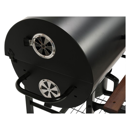 GRILL WĘGLOWY Z POKRYWĄ, RUSZT 71X34,5CM -zdjęcie numer 8