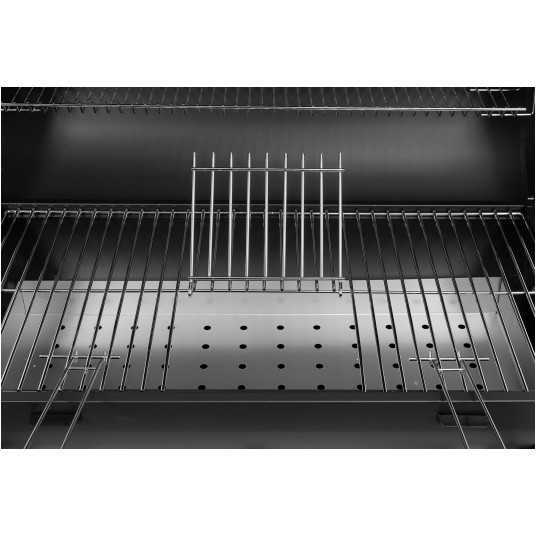 GRILL WĘGLOWY Z POKRYWĄ, RUSZT 71X35CM -zdjęcie numer 4