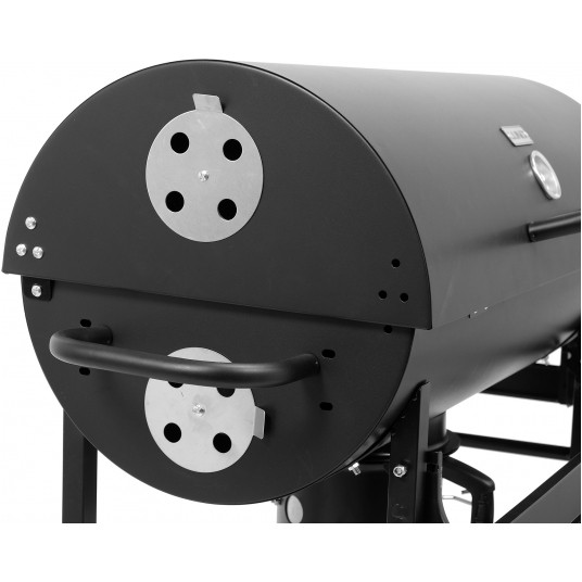 GRILL WĘGLOWY Z POKRYWĄ, RUSZT 71X35CM -zdjęcie numer 11