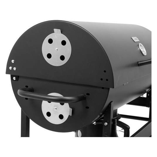 GRILL WĘGLOWY Z POKRYWĄ, RUSZT 71X35CM -zdjęcie numer 11
