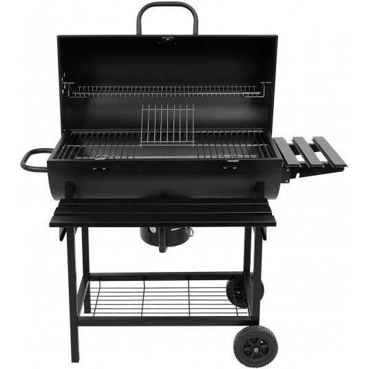 GRILL WĘGLOWY Z POKRYWĄ, RUSZT 71X35CM -zdjęcie numer 3