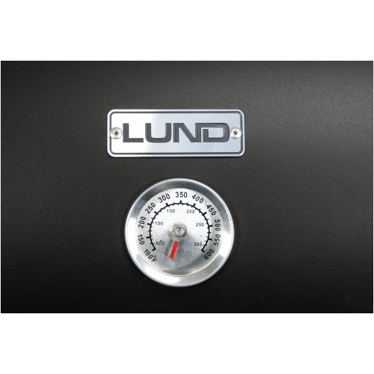 GRILL WĘGLOWY Z POKRYWĄ, RUSZT 71X35CM -zdjęcie numer 2