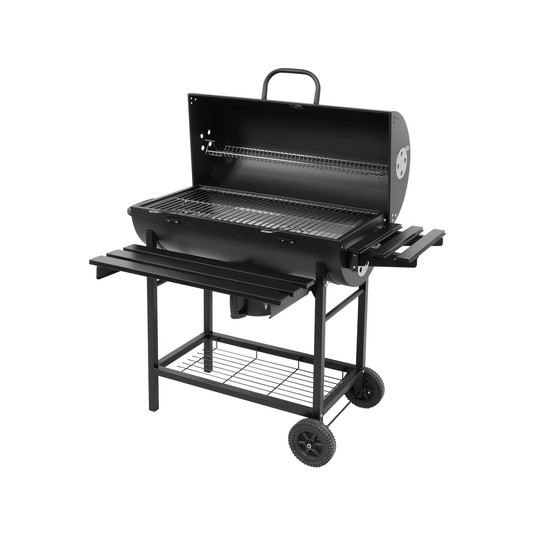 GRILL WĘGLOWY Z POKRYWĄ, RUSZT 71X35CM -zdjęcie numer 1