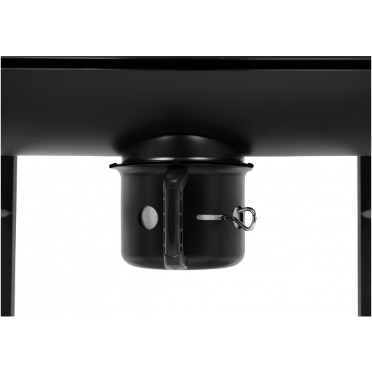 GRILL WĘGLOWY Z POKRYWĄ, RUSZT 71X35CM -zdjęcie numer 7