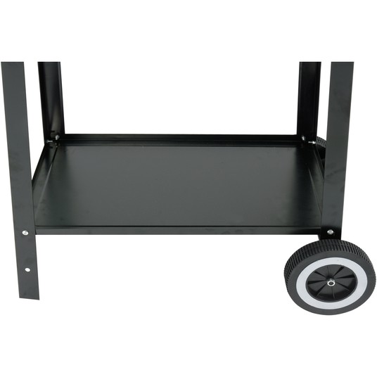 GRILL WĘGLOWY Z PÓŁKĄ, RUSZT 48,5X26CM -zdjęcie numer 5