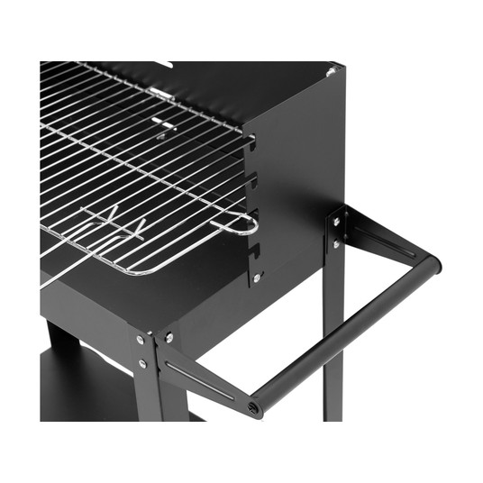 GRILL WĘGLOWY Z PÓŁKĄ RUSZT 48 X 26.5CM -zdjęcie numer 5