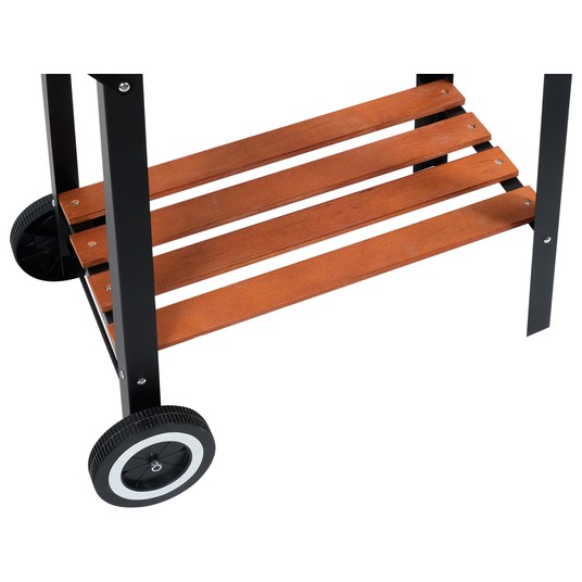 GRILL WĘGLOWY Z PÓŁKĄ, RUSZT 48X26.5CM -zdjęcie numer 8