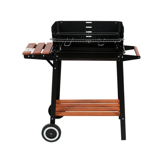 GRILL WĘGLOWY Z PÓŁKĄ, RUSZT 48X26.5CM -zdjęcie numer 2