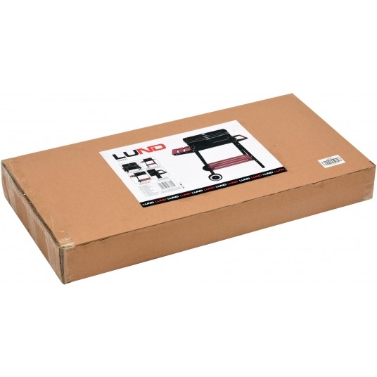 GRILL WĘGLOWY Z PÓŁKĄ, RUSZT 48X28CM -zdjęcie numer 8