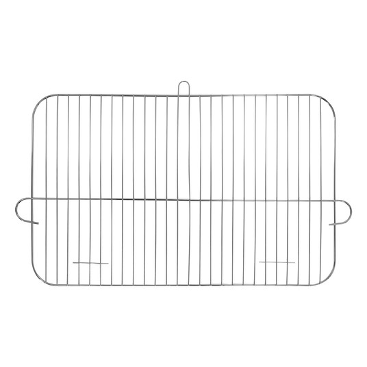 GRILL WĘGLOWY Z PÓŁKAMI, RUSZT 53X33CM -zdjęcie numer 6