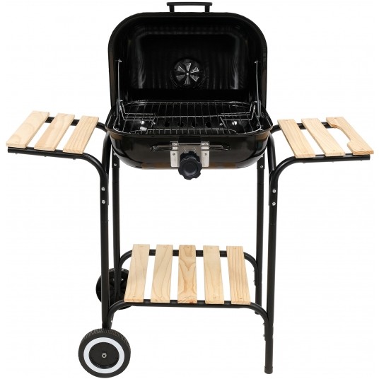 GRILL WĘGLOWY Z REGULACJĄ RUSZTU 45X40CM -zdjęcie numer 3