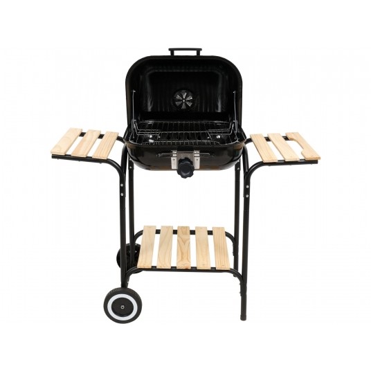 GRILL WĘGLOWY Z REGULACJĄ RUSZTU 45X40CM -zdjęcie numer 2