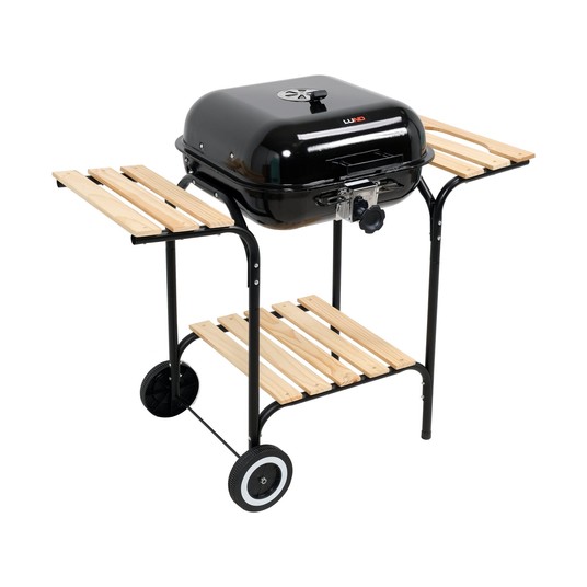 GRILL WĘGLOWY Z REGULACJĄ RUSZTU 45X40CM -zdjęcie numer 3