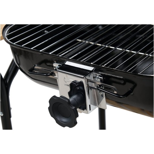 GRILL WĘGLOWY Z REGULACJĄ RUSZTU 45X40CM -zdjęcie numer 5