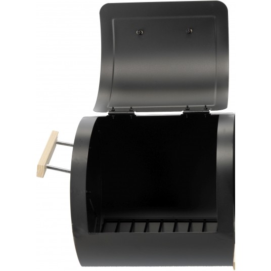 GRILL WĘGLOWY Z WĘDZARNIĄ, RUSZT 60X30CM -zdjęcie numer 6