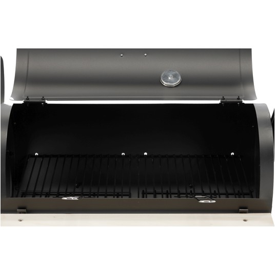 GRILL WĘGLOWY Z WĘDZARNIĄ, RUSZT 60X30CM -zdjęcie numer 5