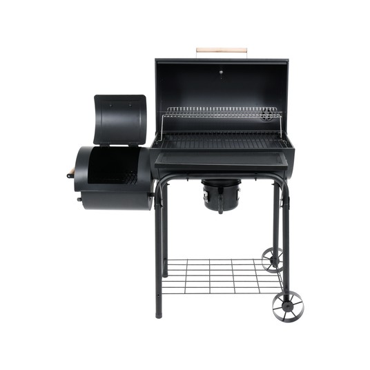 GRILL WĘGLOWY Z WĘDZARNIĄ XXL, 64X37 -zdjęcie numer 6