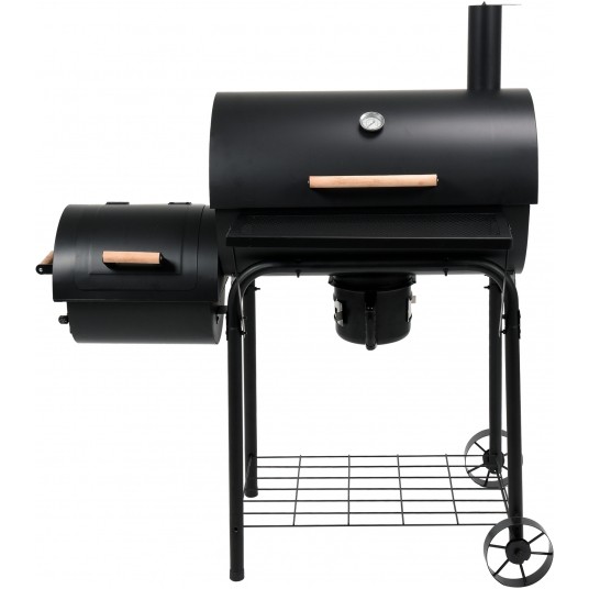 GRILL WĘGLOWY Z WĘDZARNIĄ XXL, 64X37 -zdjęcie numer 1