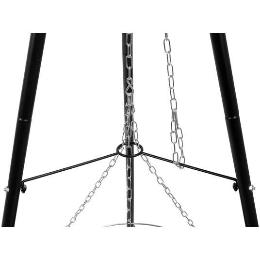 GRILL WISZĄCY NA TRÓJNOGU, RUSZT 46CM -zdjęcie numer 7