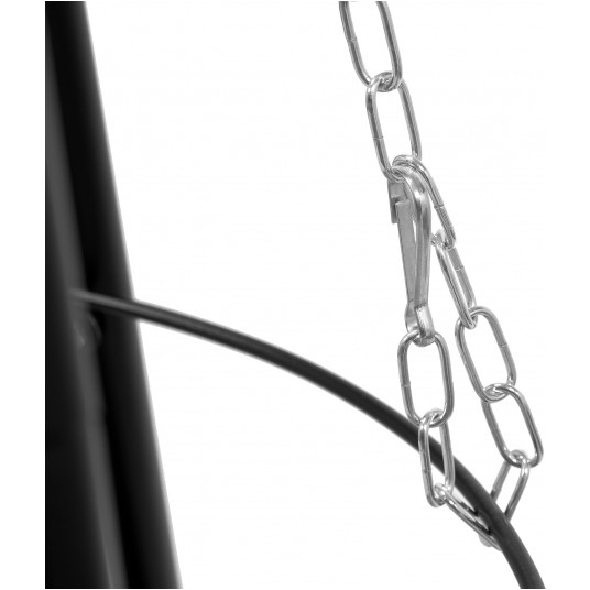 GRILL WISZĄCY NA TRÓJNOGU, RUSZT 46CM -zdjęcie numer 8