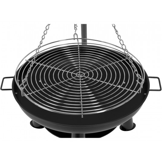 GRILL WISZĄCY NA TRÓJNOGU, RUSZT 56,5CM -zdjęcie numer 2