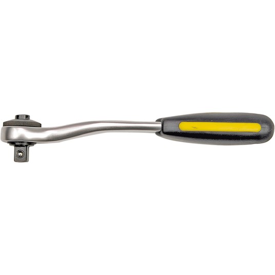 GRZECHOTKA 1/4" Cr-V WYG.RĄCZKA 72 zęby -zdjęcie numer 2