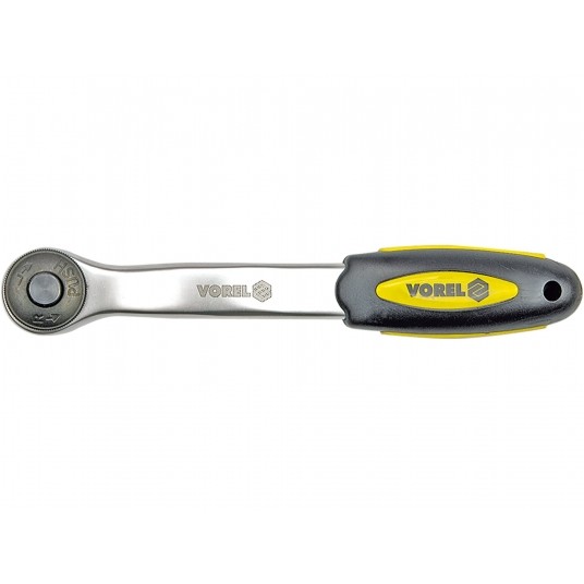 GRZECHOTKA 1/4" Cr-V WYG.RĄCZKA 72 zęby -zdjęcie numer 1