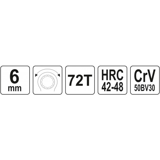 GRZECHOTKA HEX 6MM -zdjęcie numer 5