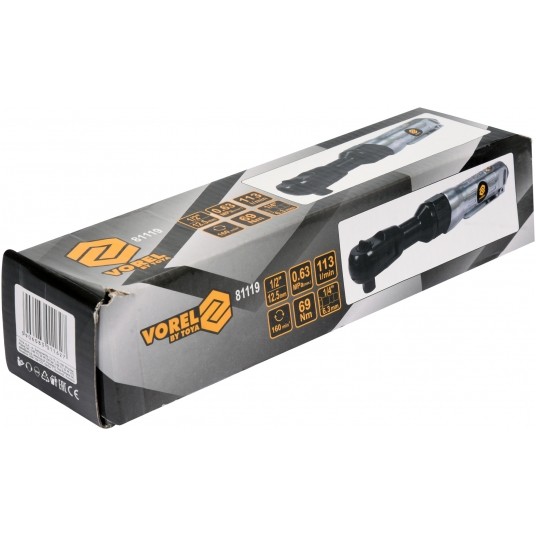 GRZECHOTKA PNEUMATYCZNA 1/2" 69Nm -zdjęcie numer 4