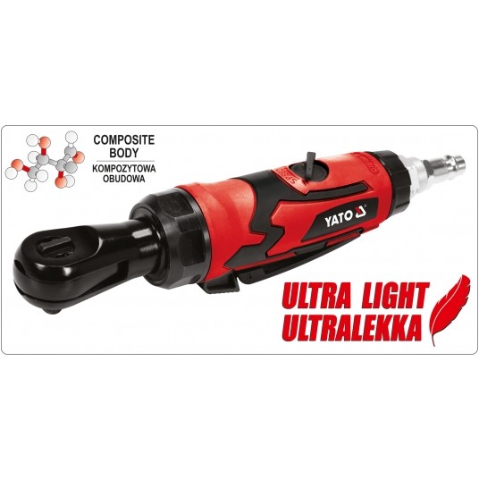 GRZECHOTKA PNEUMATYCZNA 1/4" KOMPOZYTOWA -zdjęcie numer 5