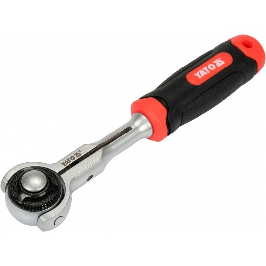 GRZECHOTKA Z OBROTOWĄ GŁOWICĄ 1/4" -zdjęcie numer 3