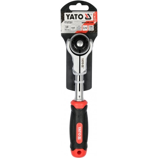 GRZECHOTKA Z OBROTOWĄ GŁOWICĄ 3/8" -zdjęcie numer 6