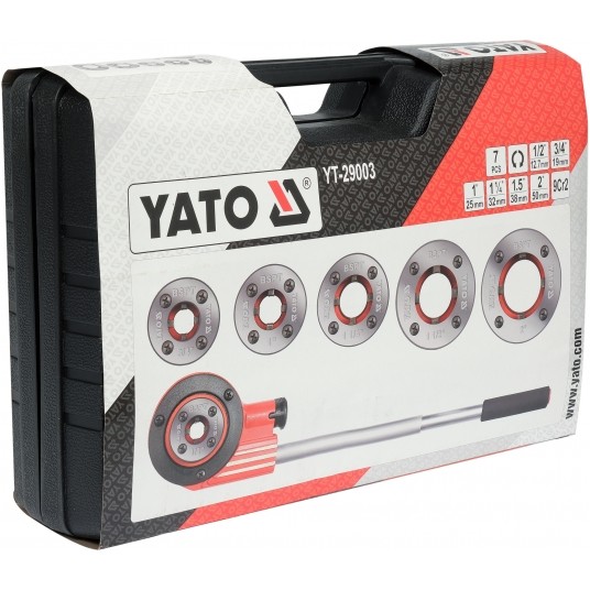 GWINTOWNICA RĘCZNA 6 CZĘŚCIOWA 1/2"-2" -zdjęcie numer 2