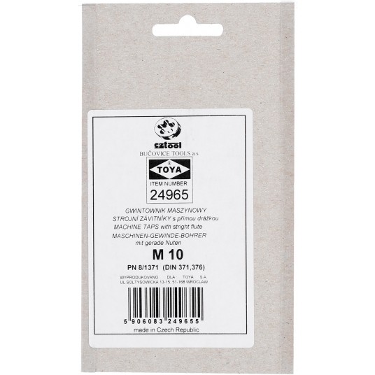 GWINTOWNIK MASZYN.HSS M-10 /CZ.TOOL/ -zdjęcie numer 4