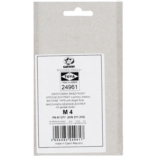 GWINTOWNIK MASZYN. HSS M-4 /CZ.TOOL/ -zdjęcie numer 4