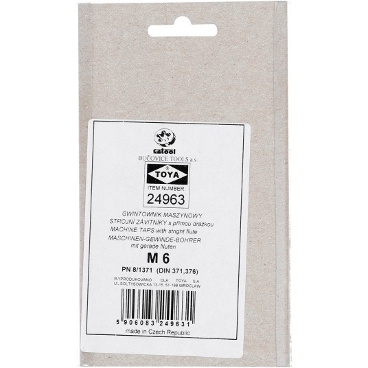 GWINTOWNIK MASZYN. HSS M-6 /CZ.TOOL/ -zdjęcie numer 4
