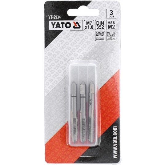 GWINTOWNIK RĘCZNY M7 / 3SZT HSS M2 -zdjęcie numer 4