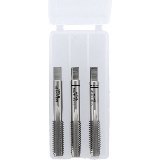 GWINTOWNIK RĘCZNY M8 / 3SZT HSS M2 -zdjęcie numer 3