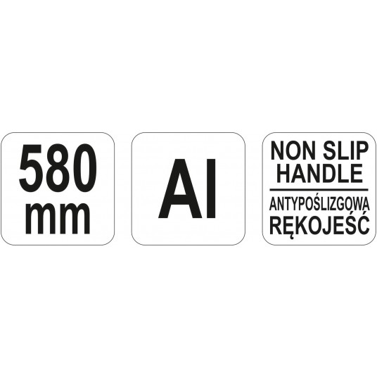 HAK DO WYCIĄGANIA PNI -CAPINA 580 MM -zdjęcie numer 3