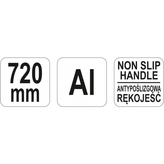 HAK DO WYCIĄGANIA PNI -CAPINA 720 MM -zdjęcie numer 3