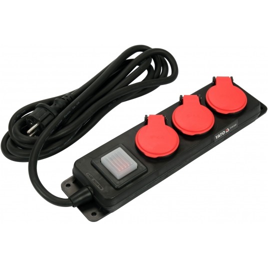 HD PRZEDŁ. LISTWA ZASILAJ. 3G Z/U 3M -zdjęcie numer 2