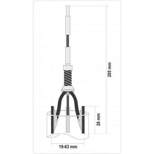 HONOWNICA DO CYLINDRÓW 19-63mm -zdjęcie numer 5