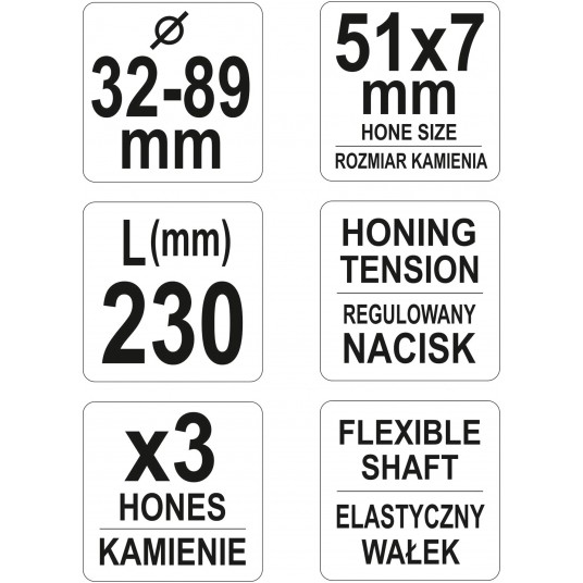 HONOWNICA DO CYLINDRÓW 32-89mm -zdjęcie numer 5